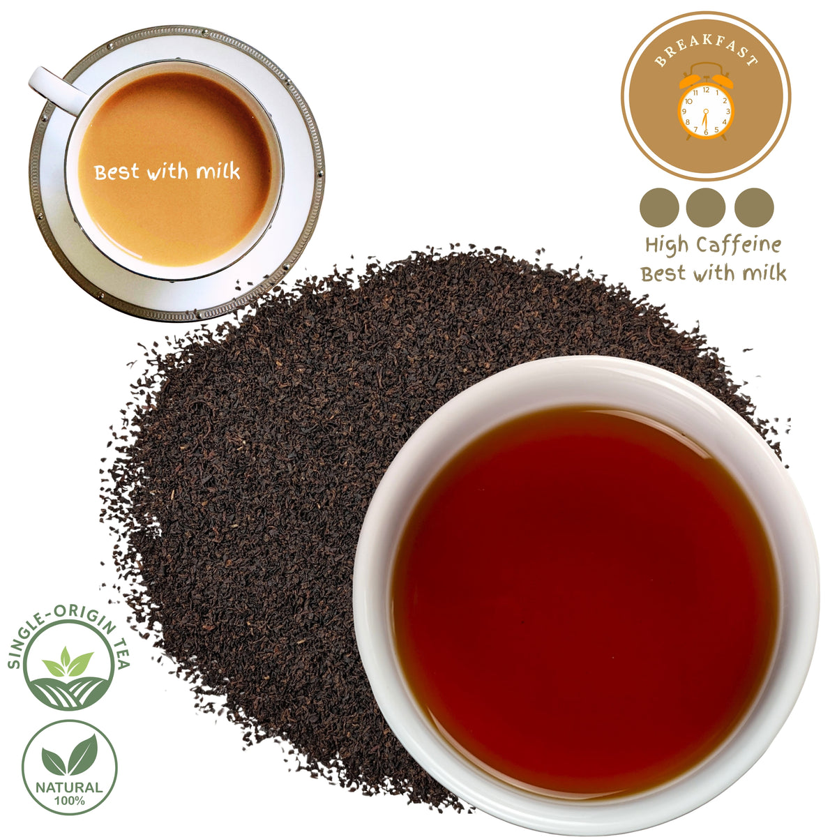 ORGANIC 16 OZ Earl Grey Loose Leaf Tea - A Taste Of Royalty £48.00