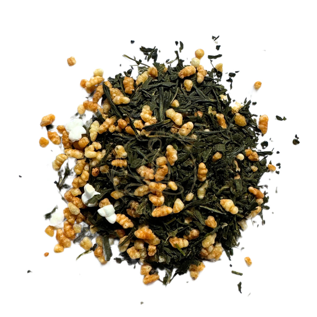 Leaf Tea Rice Japanese Genmaicha Green Tea | Popcorn Tea | Rice Tea – so gud
