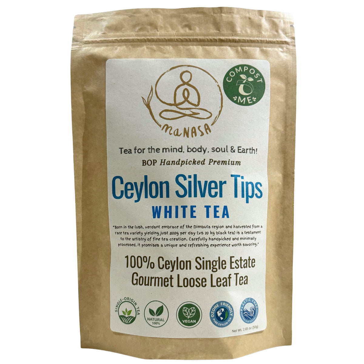 Best White Tea | Dimbula Silver Tips Ceylon Tea – so gud